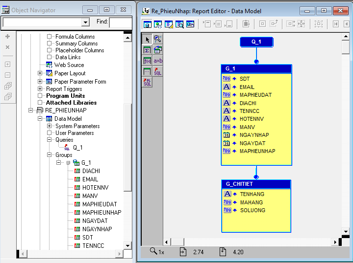TÌM HIỂU VỀ ORACLE FORM VÀ XÂY DỰNG ỨNG DỤNG BÁN HÀNG 
