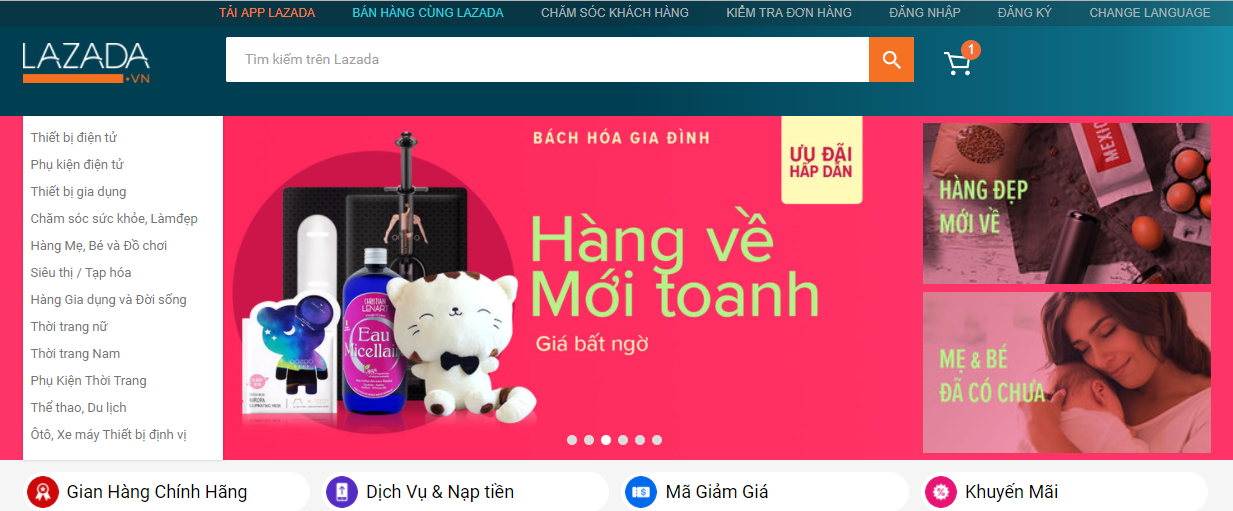 Phân tích WEBSITE BÁN GIÀY DÉP 