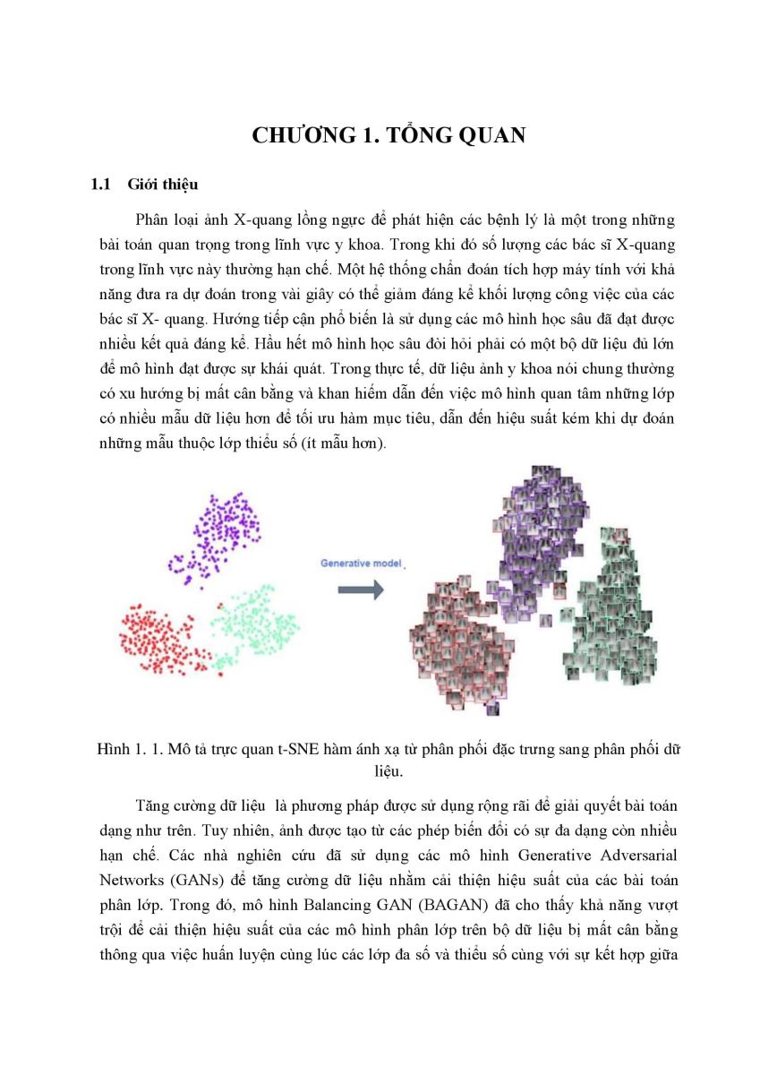 310.Tìm hiểu mạng Generative Adversarial Networks (GANs) trong deep learning, áp dụng vào phân loại bệnh Phổi dựa trên ảnh X- ray 
