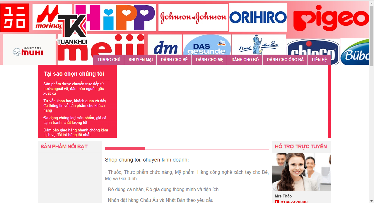 Web bán thuốc 
