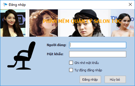 Phần mềm quản lý salon tóc 